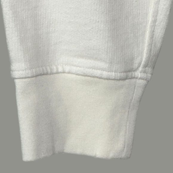 Sandrine Rose Anchor Terry Knit Joggers Alpes Cream Women XS NWT Oversized - Picture 8 of 11